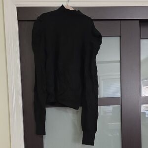 Express Women's Black Turtleneck Sweater